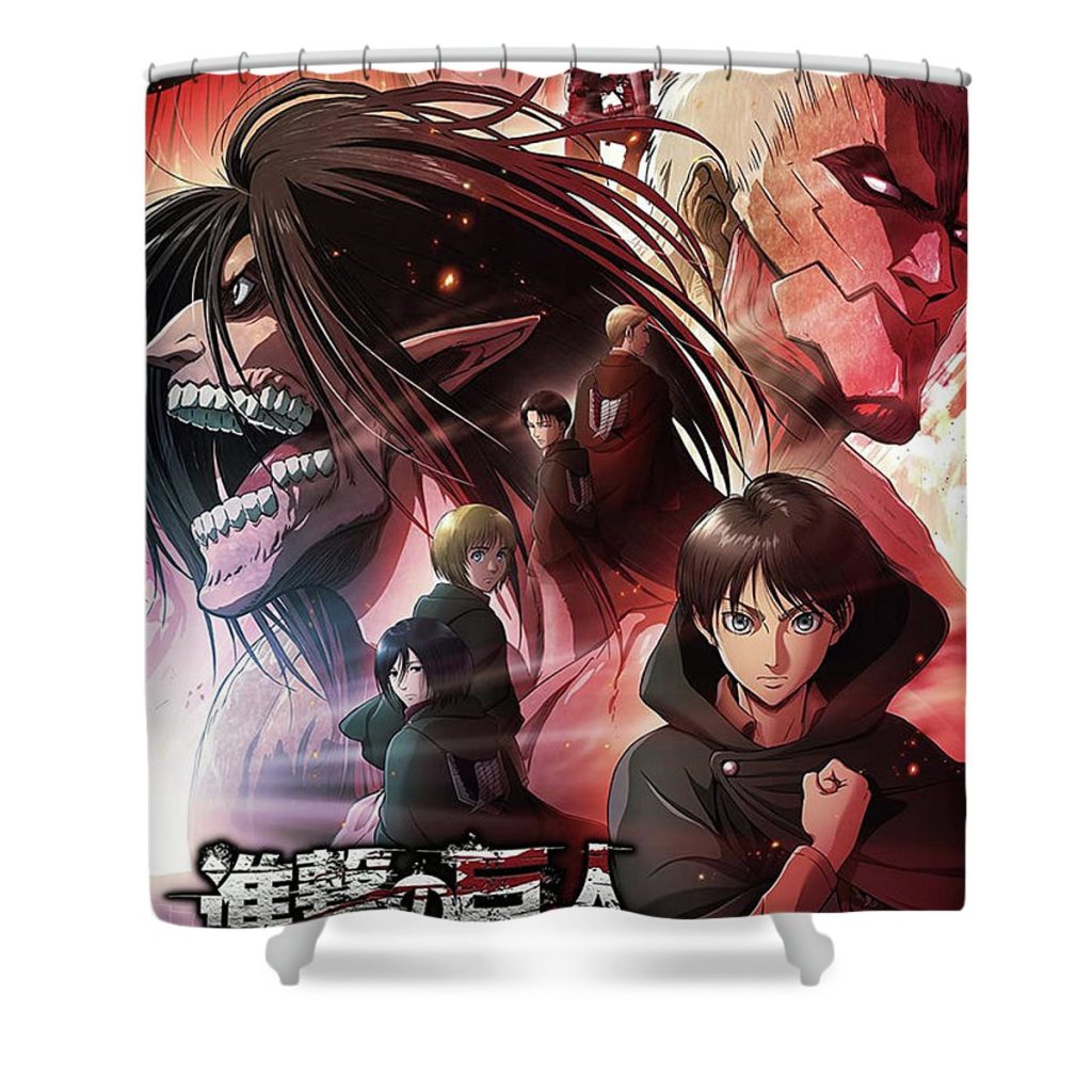 chronicle aot filiberto nienow - Anime Shower Curtain Shop