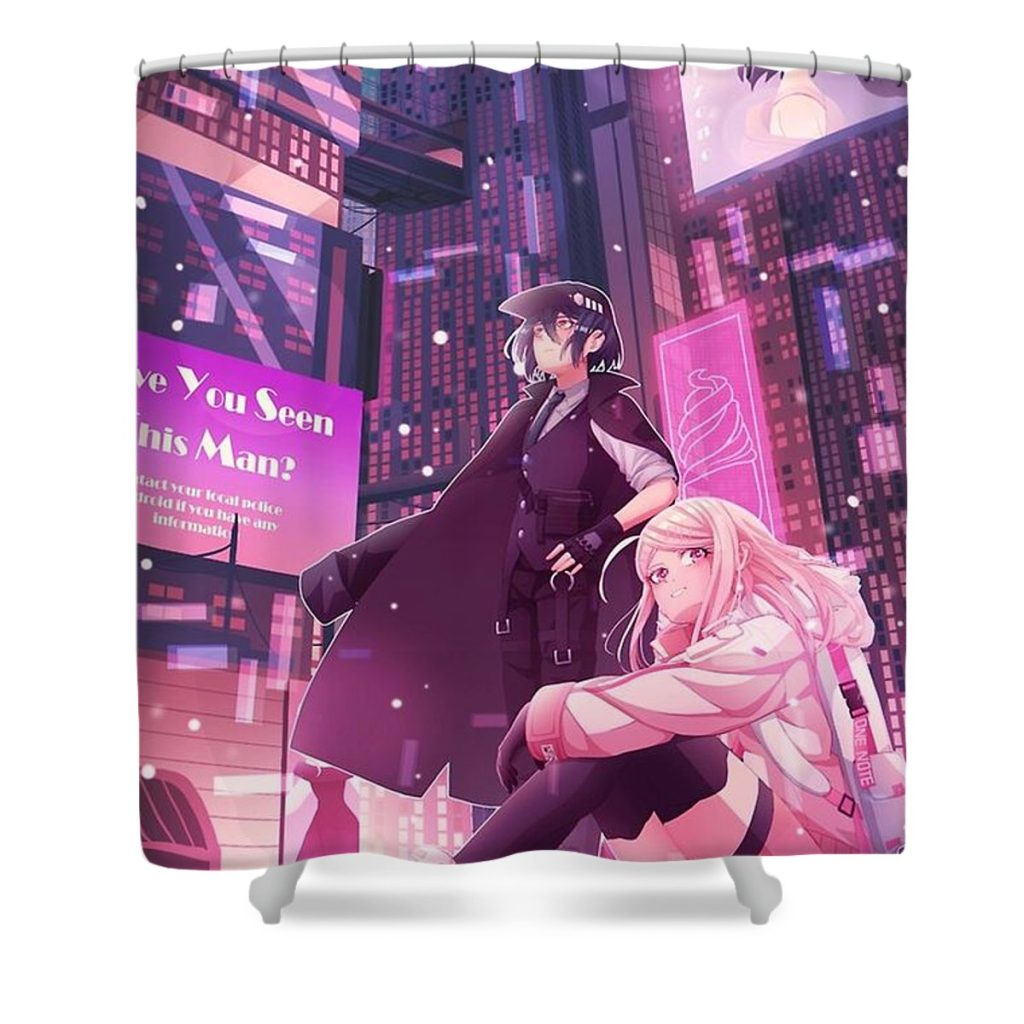 city saimatsu julia estele - Anime Shower Curtain Shop