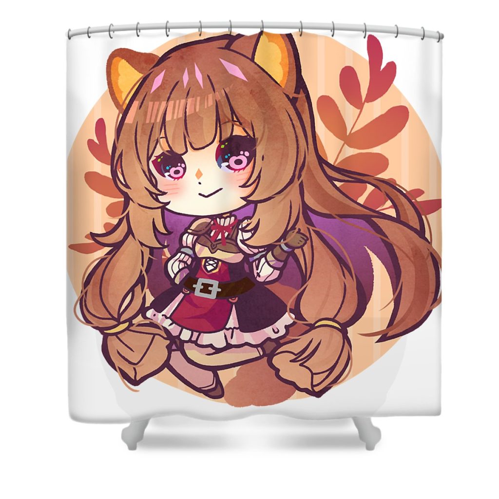 classic photo raphtalia the rising of the shield hero anime for men women lotus leafal transparent - Anime Shower Curtain Shop