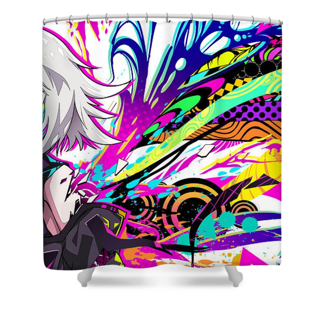 colored dreams armand michel - Anime Shower Curtain Shop