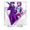 comfortable feeling sword art online retro style vintage inny shop transparent - Anime Shower Curtain Shop