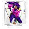 cool bleach anime yoruichi shihoin anime video game transparent - Anime Shower Curtain Shop