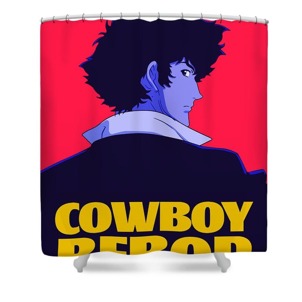 cowboy bebop canvas print copy cook bethany - Anime Shower Curtain Shop