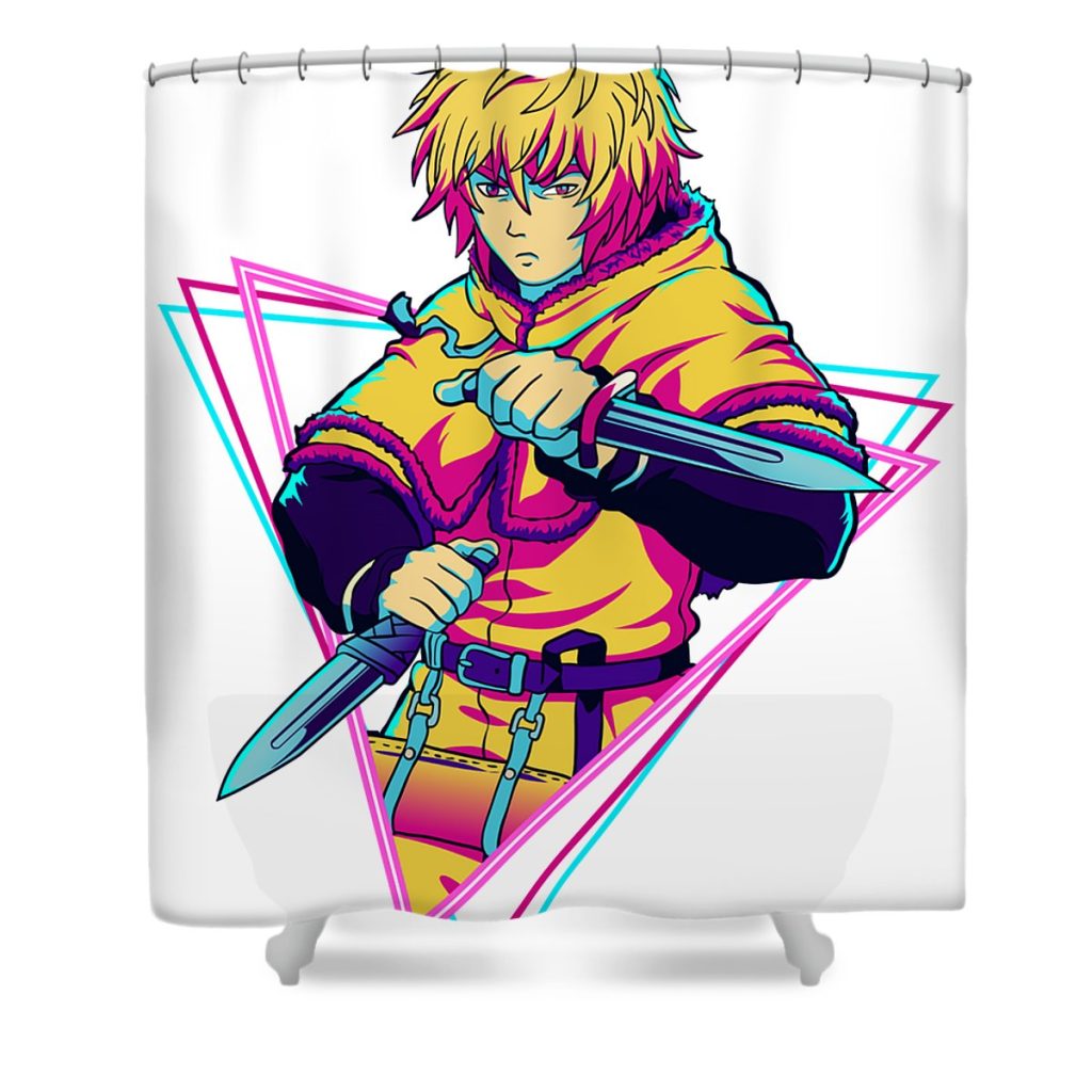 cute vinland saga thorfinn karlsefni cute fan inny shop transparent - Anime Shower Curtain Shop