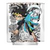 cuza ackermann beyblade burst beiburedo basuto manga style design heaven rippin transparent - Anime Shower Curtain Shop