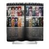 danganronpa 2killing island and danganronpa alex mohammed - Anime Shower Curtain Shop