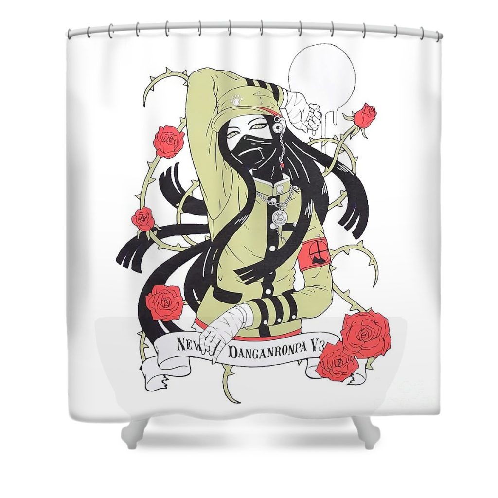 danganronpa killing harmony korekiyo shinguji alex mohammed - Anime Shower Curtain Shop