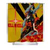 day gift for la kill japanese kill tv anime gifts music fans anime chipi transparent - Anime Shower Curtain Shop