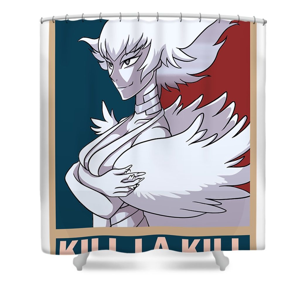 day gift kill anime la kill manga cute gift anime chipi transparent - Anime Shower Curtain Shop