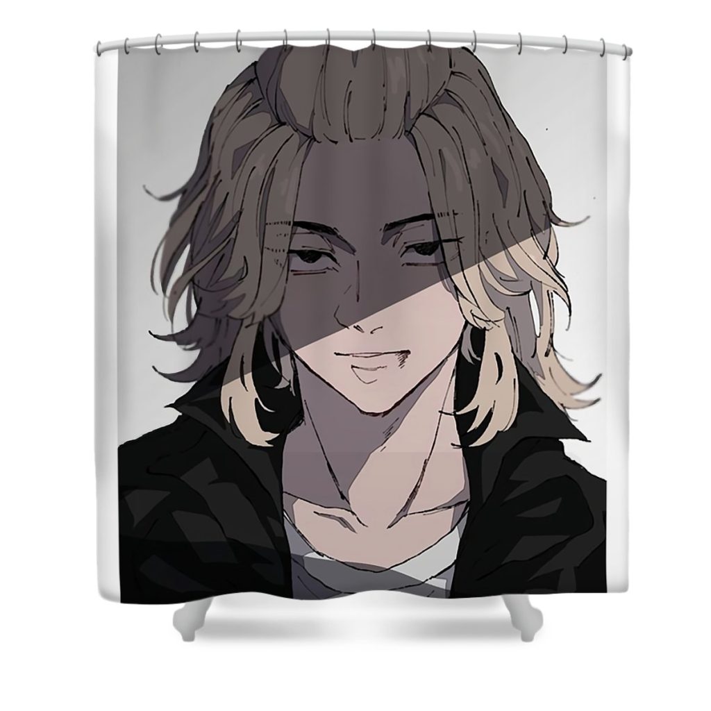 day gift takemichi movies hanagaki cool gifts mizorey tee transparent - Anime Shower Curtain Shop