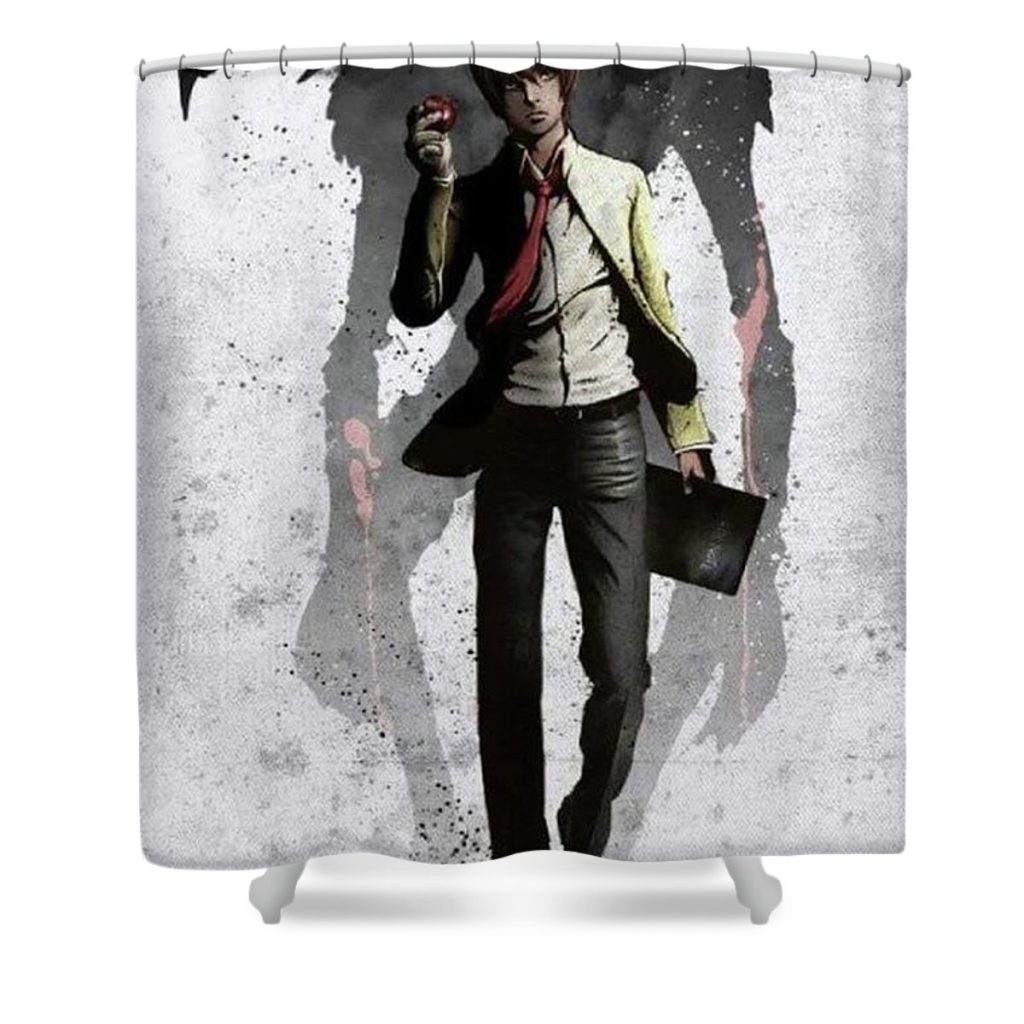 death note im the god of the new world death note - Anime Shower Curtain Shop