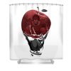 death note the red apple cale adams transparent - Anime Shower Curtain Shop