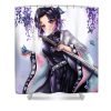 demon slayer kimetsu no yaiba camelia moldoveanu - Anime Shower Curtain Shop