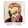 design askeladd vinland saga anime gifts for fans lotus leafal transparent - Anime Shower Curtain Shop