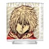 design thorfinn vinland saga anime gifts for fans lotus leafal transparent - Anime Shower Curtain Shop