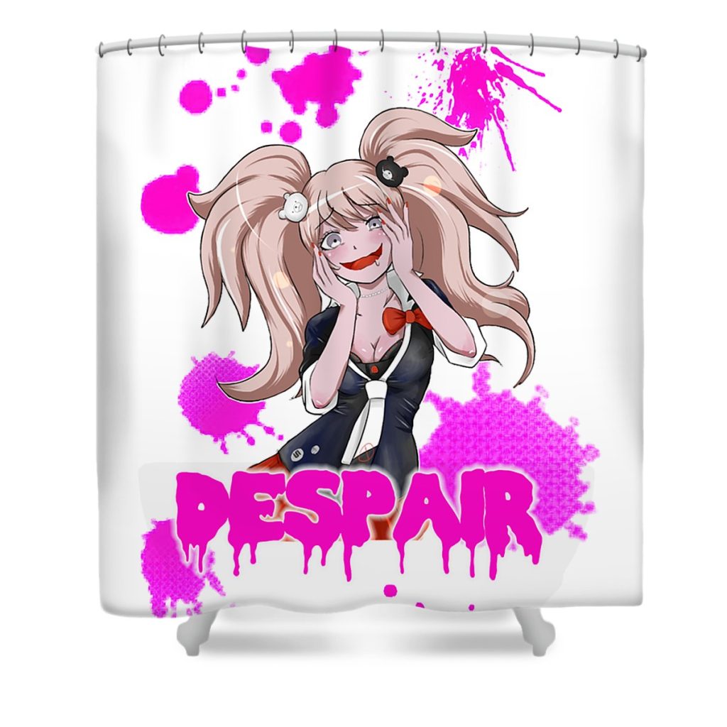 despair japanese anime manga dnt prints transparent - Anime Shower Curtain Shop