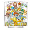 digimon adventure japanese art anime anime art transparent - Anime Shower Curtain Shop