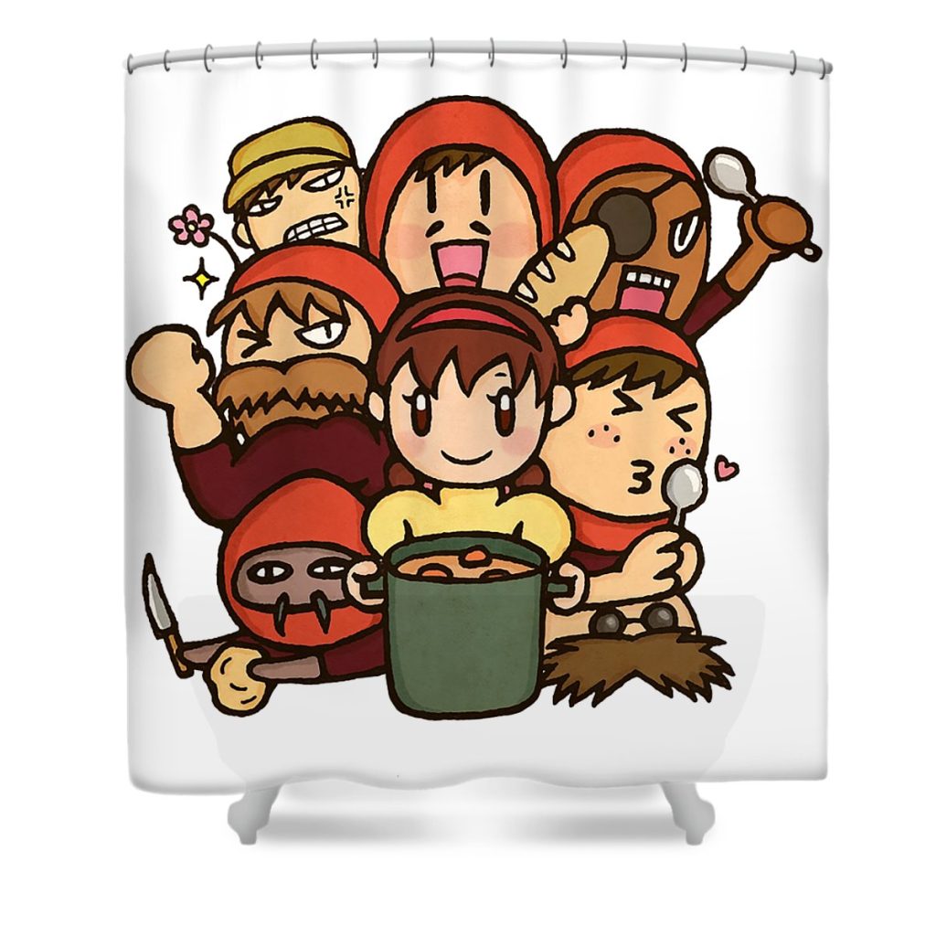 dinner time daniel niel transparent - Anime Shower Curtain Shop