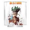 dr stone bung atik transparent - Anime Shower Curtain Shop