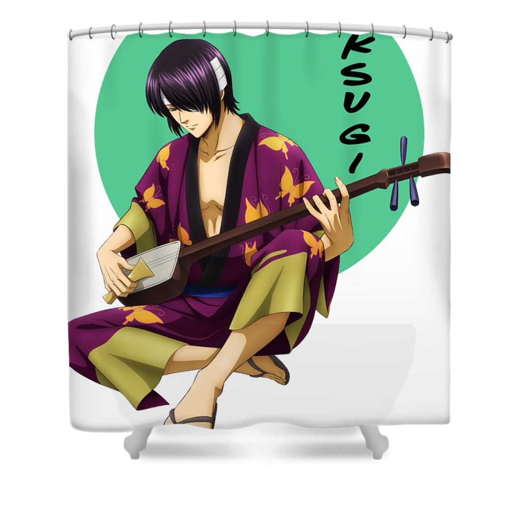 dr stone shinsuke takasugi dinh nhat transparent - Anime Shower Curtain Shop