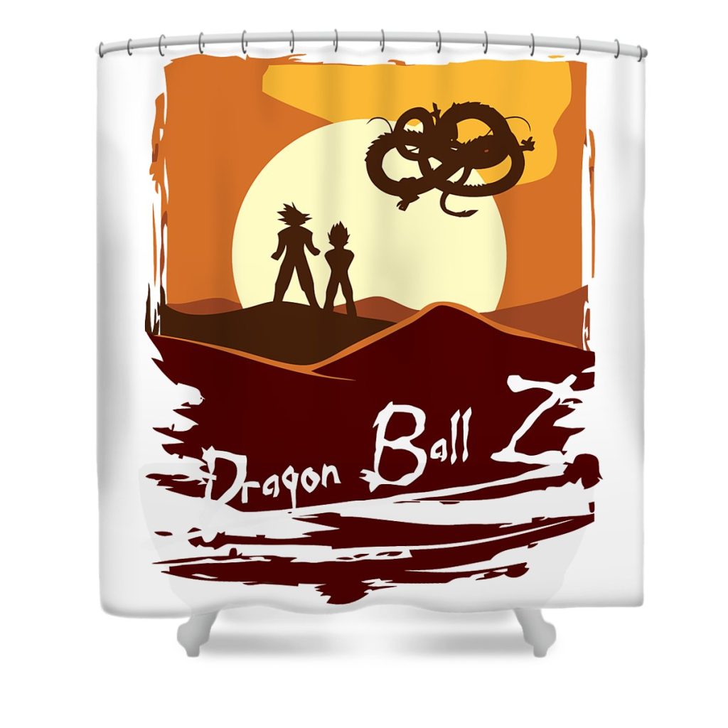 dragon ball z apocalypse now mix angelita m heffernan transparent - Anime Shower Curtain Shop