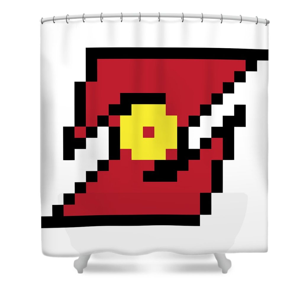 dragon ball z pixel logo angelita m heffernan transparent - Anime Shower Curtain Shop