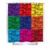 dragon ball z shenron pop art joann d myers transparent - Anime Shower Curtain Shop