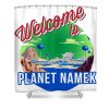 dragon ball z welcome to planet namek joann d myers transparent - Anime Shower Curtain Shop