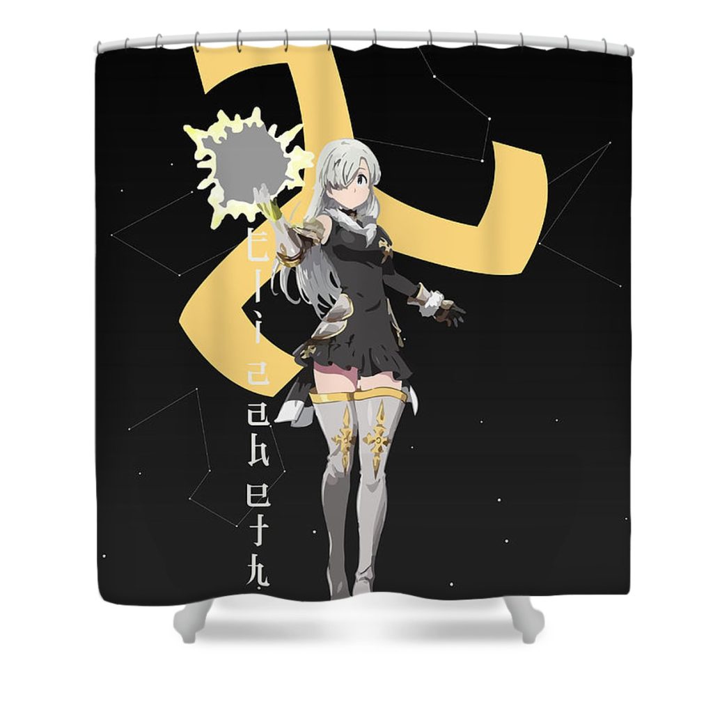 elizabeth seven deadly sins kitaru normin - Anime Shower Curtain Shop