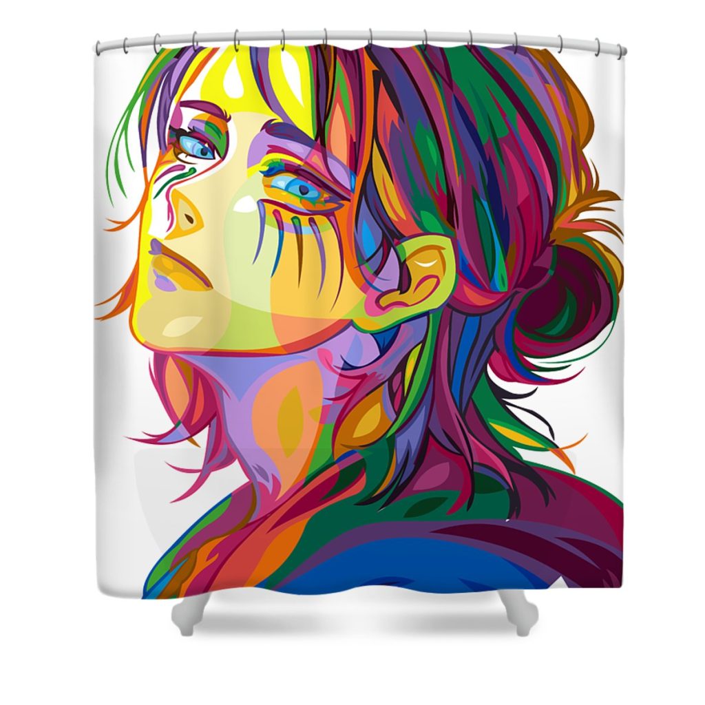 eren yeager baturaja vector transparent - Anime Shower Curtain Shop