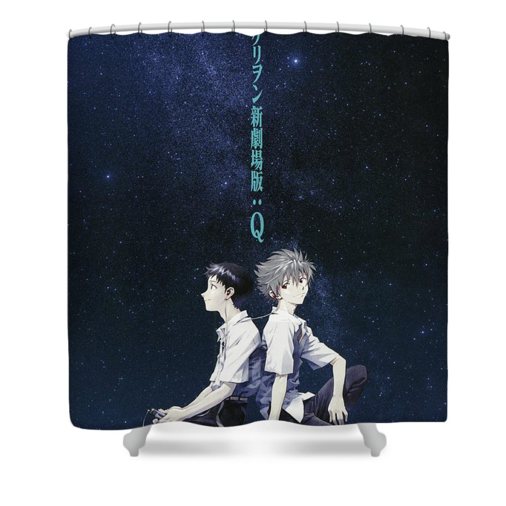 evangelion 30 anime prints - Anime Shower Curtain Shop