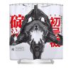 evangelion unit 1 berserk hughes fox - Anime Shower Curtain Shop