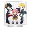 experience game third column screen filled puyo puyo x spy x family retro ezone prints transparent - Anime Shower Curtain Shop