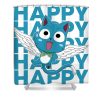 fairy tail happy name anime anime art transparent - Anime Shower Curtain Shop