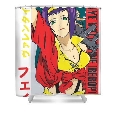 fansart faye valentine queen of hearts cowboy bebop heroes movie for child transparent - Anime Shower Curtain Shop