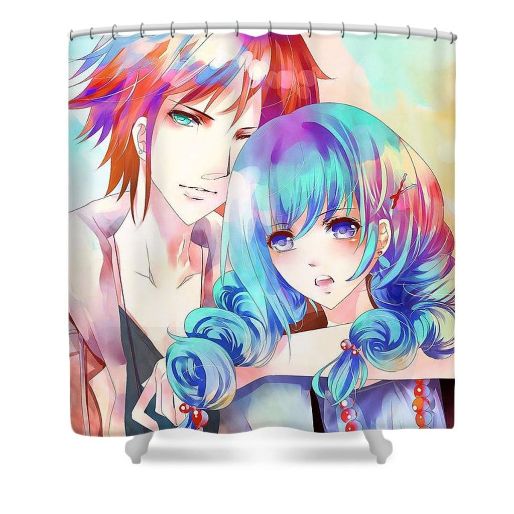 fantastic famous blue hair hatsune miku uhd art twister - Anime Shower Curtain Shop