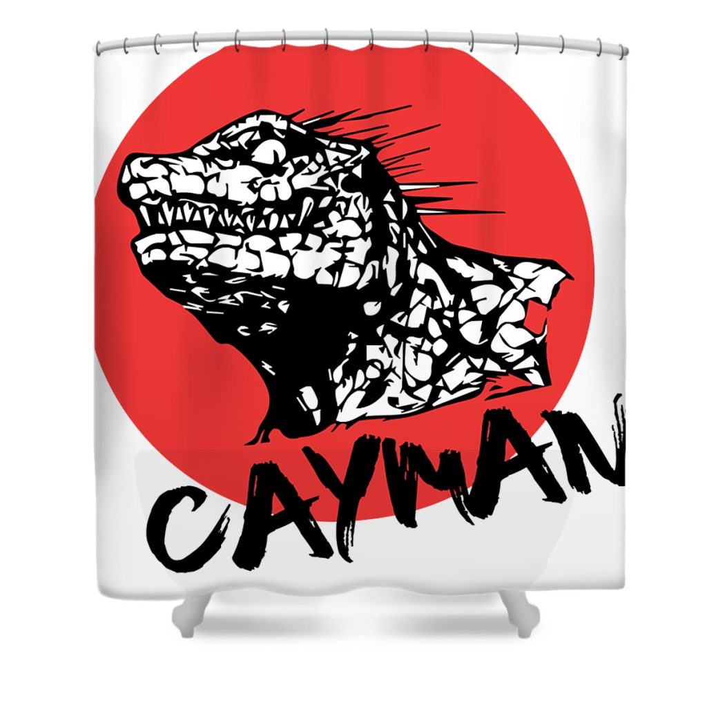 film cayman lotus leafal transparent - Anime Shower Curtain Shop