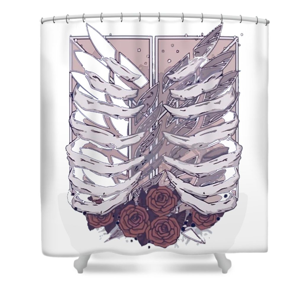 flower in aot brittany satterfield transparent - Anime Shower Curtain Shop