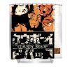 for men women bounty hunter vintage 2 cowboy bebop ikigaisekai heroes movie for child transparent - Anime Shower Curtain Shop