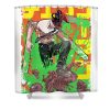 for mens womens chainsaw man anime video game transparent - Anime Shower Curtain Shop