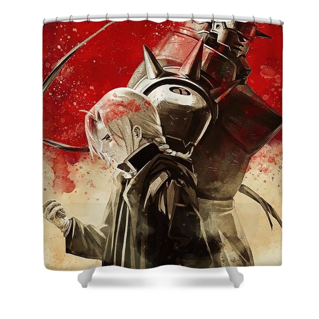 fullmetal alchemist chapman dan - Anime Shower Curtain Shop