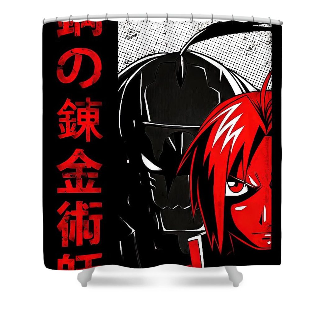 fullmetal alchemist hughes watson - Anime Shower Curtain Shop