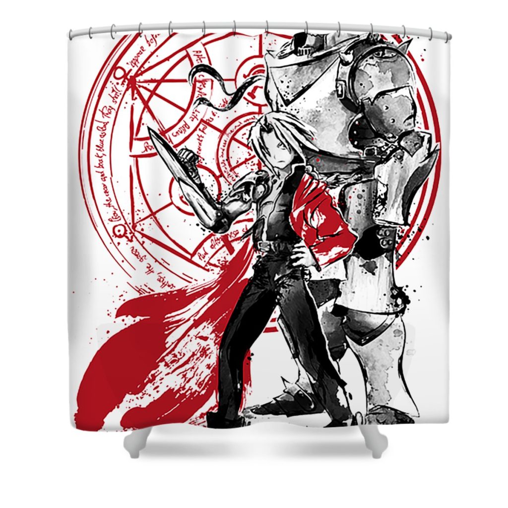 fullmetal alchemist ismay orleando transparent - Anime Shower Curtain Shop