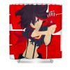 funny gifts for anime kill la japanese kill gift for fans anime chipi transparent - Anime Shower Curtain Shop