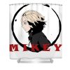 funny men takemichi chipi manga hanagaki awesome for music fan mizorey tee transparent - Anime Shower Curtain Shop