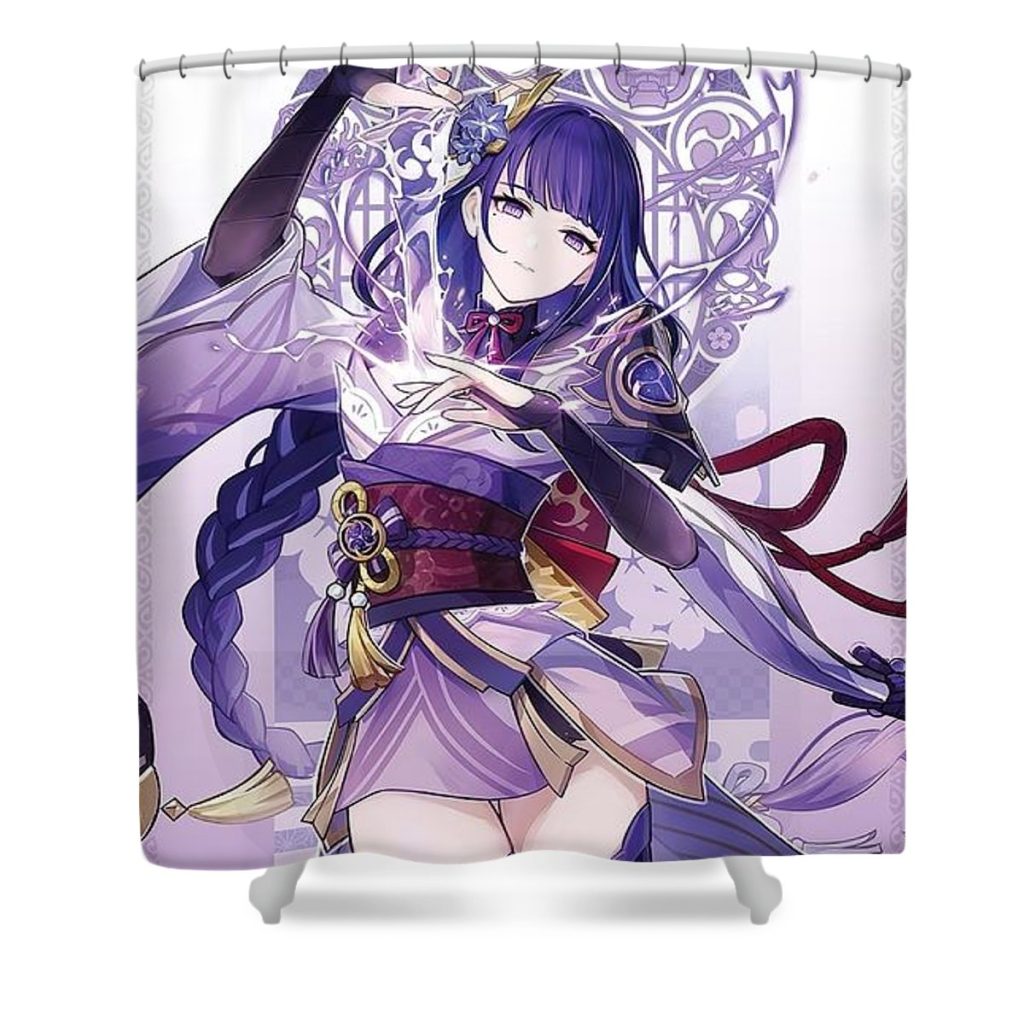 genshin impact baal mary ian - Anime Shower Curtain Shop