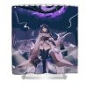 genshin impact baal raiden shogun art design mary ian - Anime Shower Curtain Shop