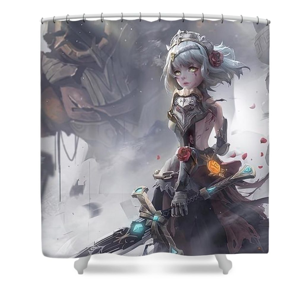 genshin impact wallpaper clark chelsea - Anime Shower Curtain Shop