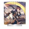 genshin impact zhongli2 matilda mark - Anime Shower Curtain Shop