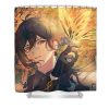 genshin impacts zhongli parker jasmine - Anime Shower Curtain Shop